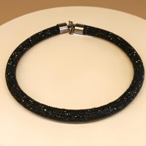 Colar tubo preto 2631