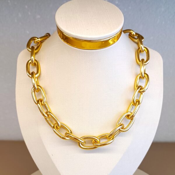 Choker corrente elo menor 3122