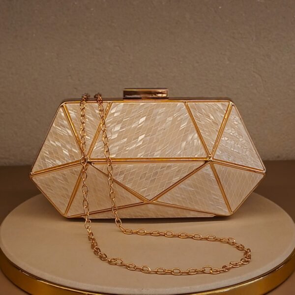 Bolsa madrepérola diamante - 4701