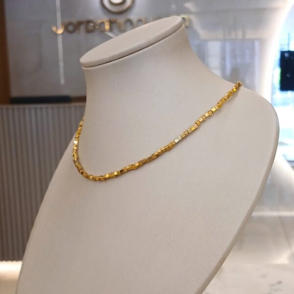 Colar canutilho dourado - 5125 - Imagem 2