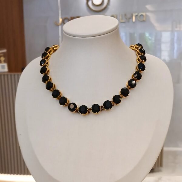 Choker stress preta - 2792