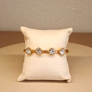 Pulseira banhada 3 pontos stress - 4570