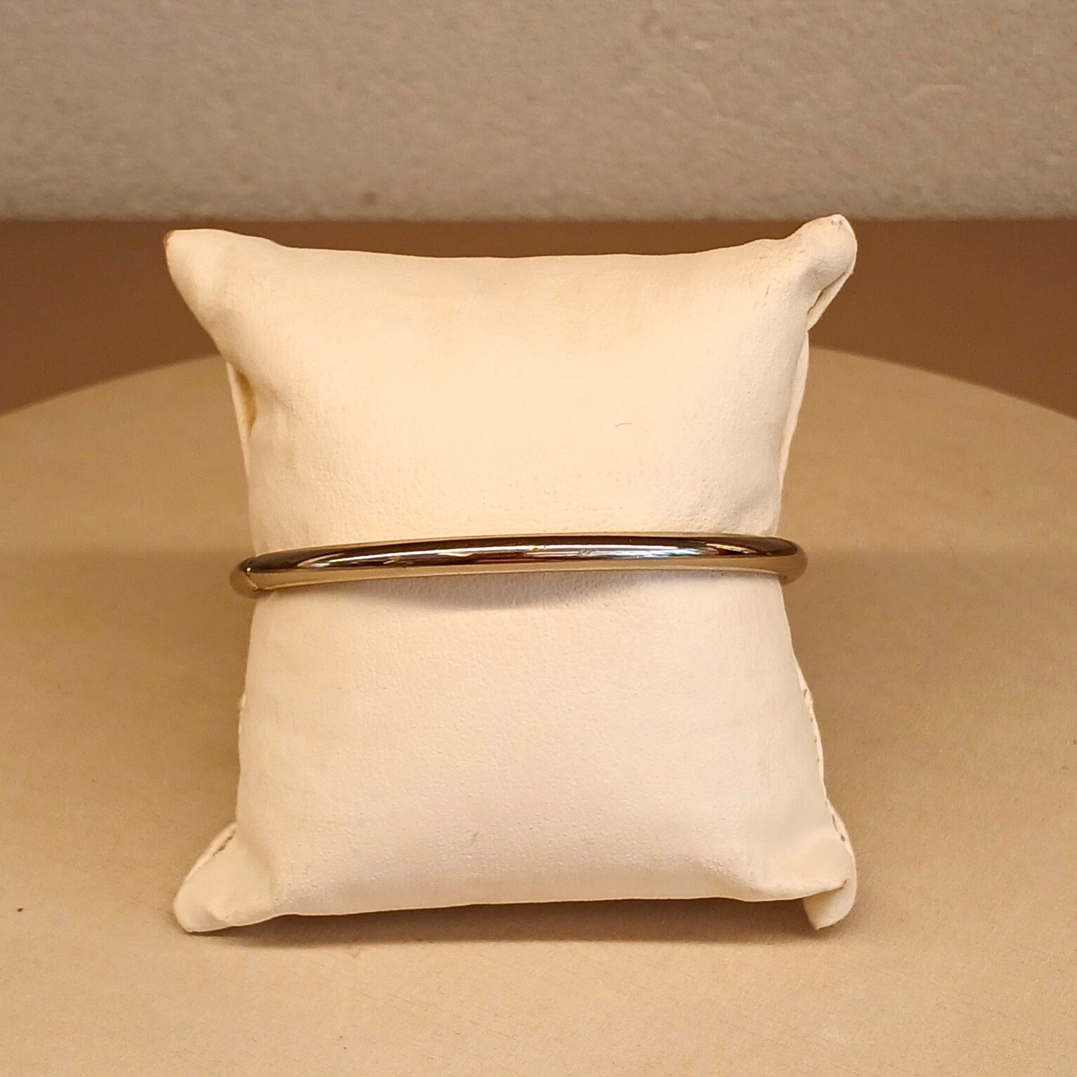 Pulseira banhada lisa fina banhada - 4571
