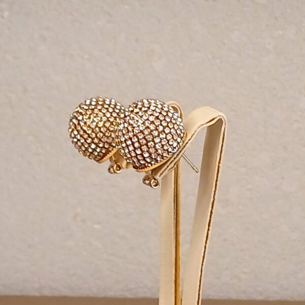 Brinco bola dourado stress - 3667 - Imagem 2