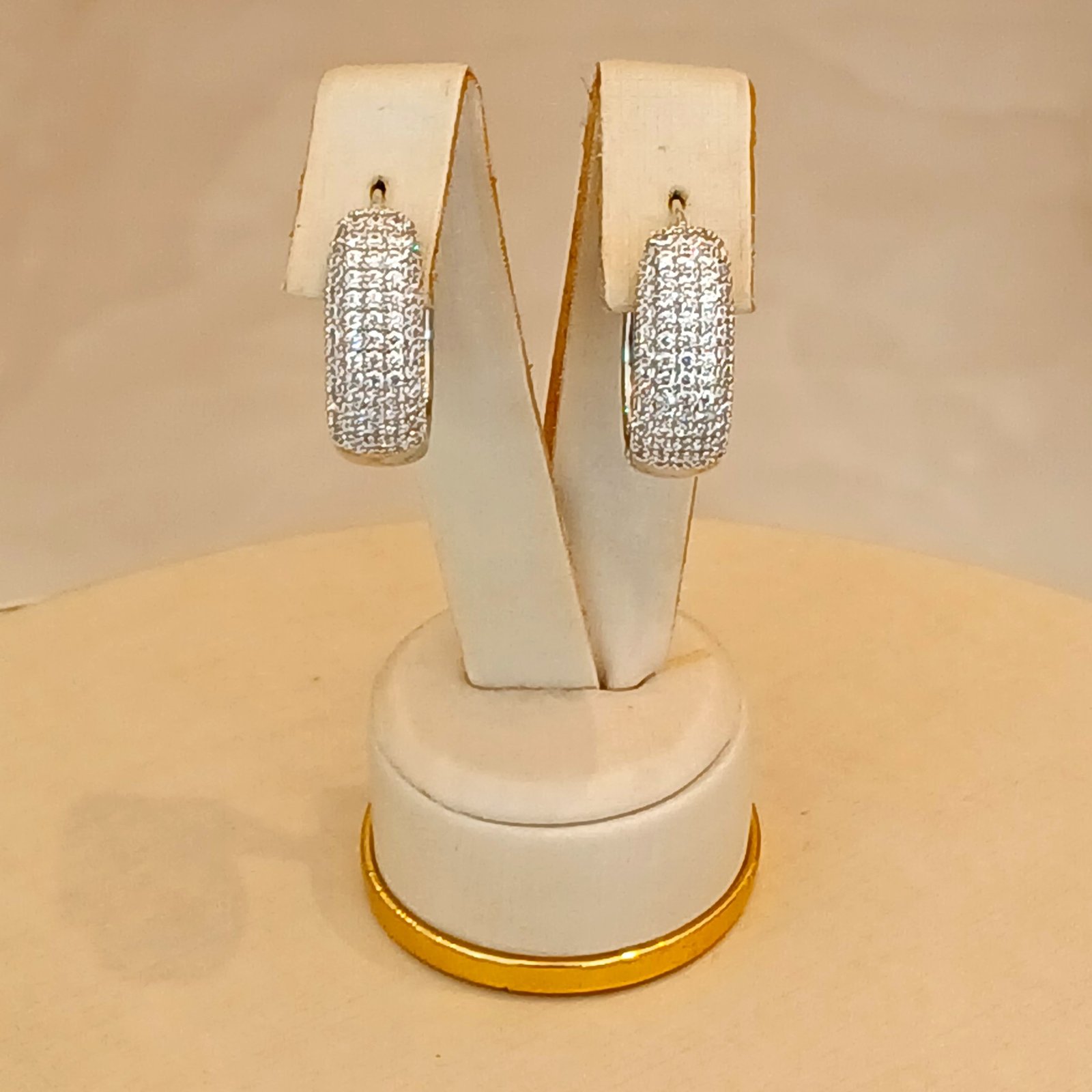 Argola níquel u crav G - 6154